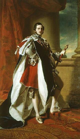 Franz Xaver Winterhalter Portrait of Prince Albert china oil painting image
